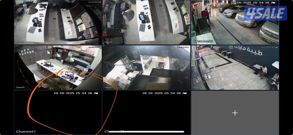 تركيب وصيانة جميع انواع كاميرات المراقبة والانتركم والستالايت المركزى3