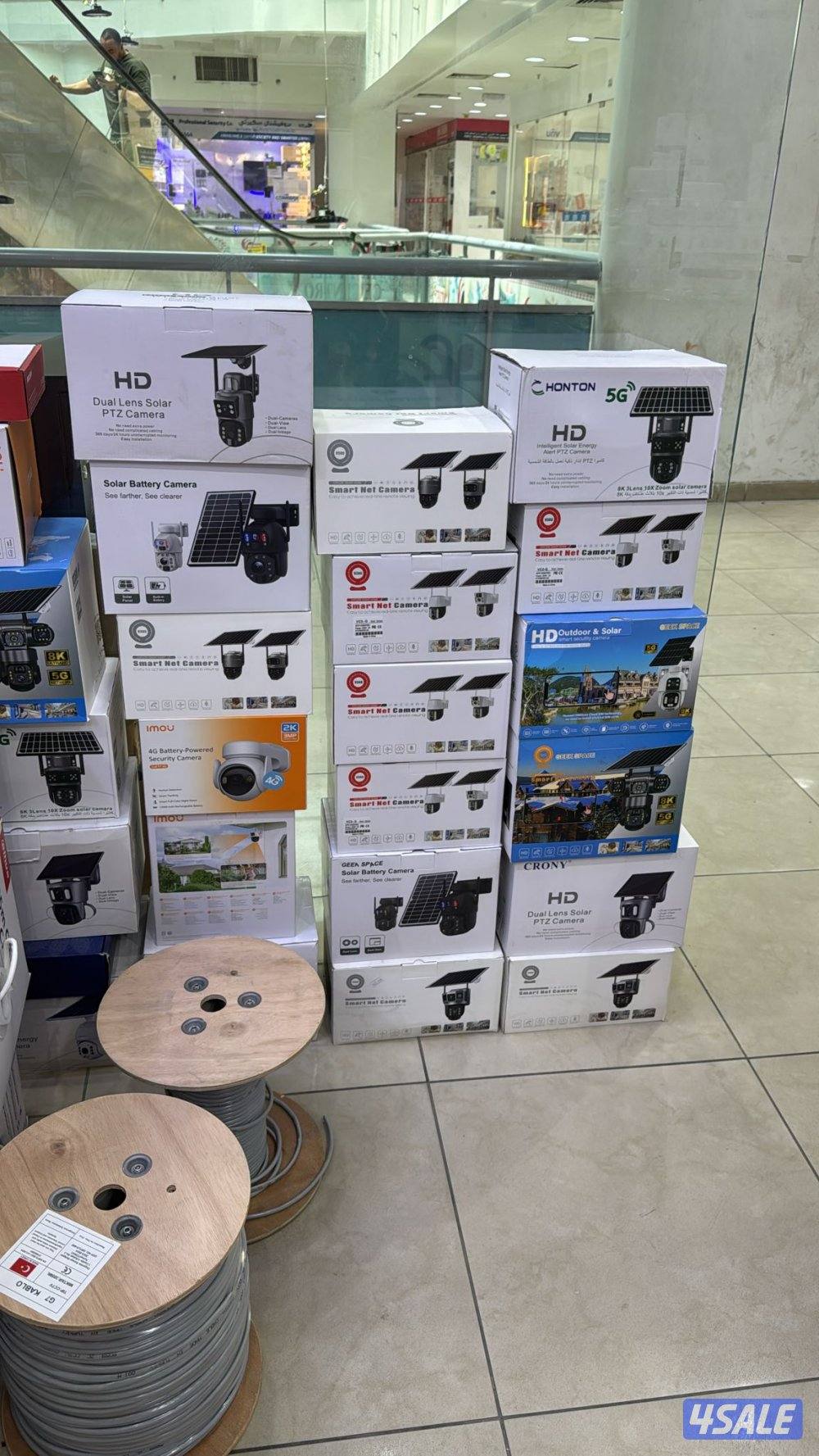 تركيب وصيانة جميع انواع كاميرات المراقبة والانتركم والستالايت المركزى4