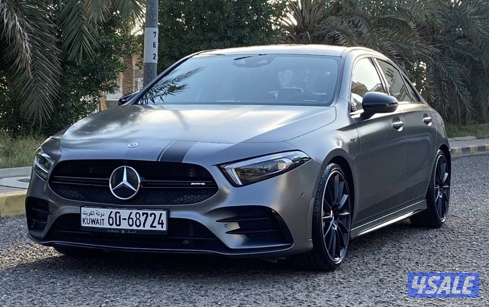 مرسيدس A35 AMG موديل 2022 بحاله الوكاله0