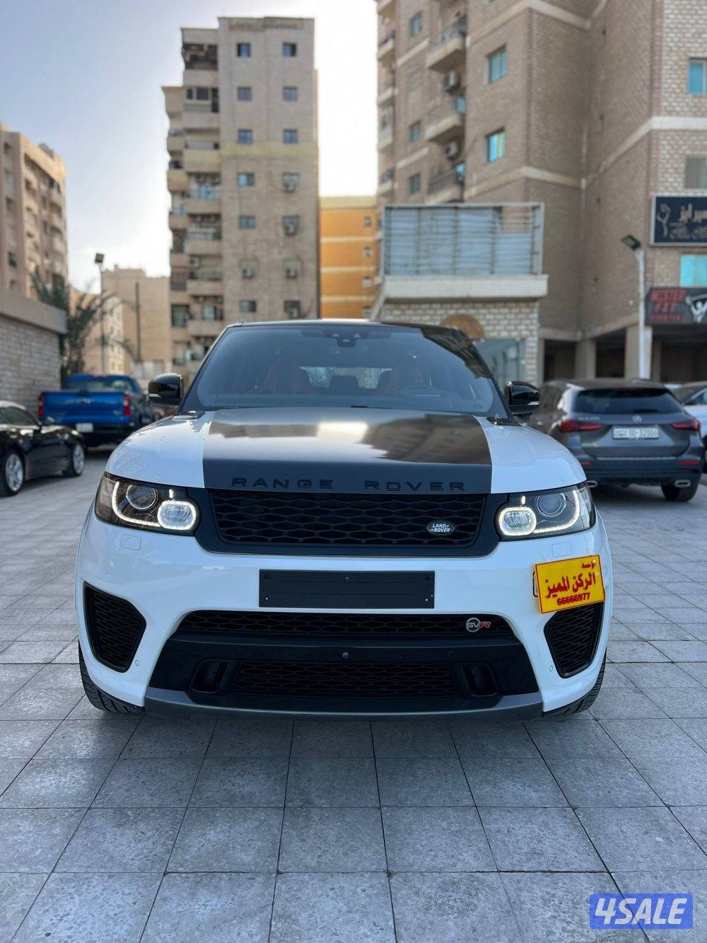 رنج روفر 2017 SVR بحالة الوكاله صبغ الوكاله شرط الفحص بالكامل1