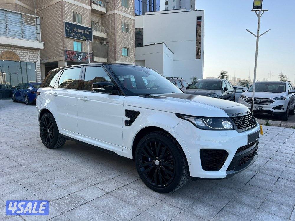 رنج روفر 2017 SVR بحالة الوكاله صبغ الوكاله شرط الفحص بالكامل2