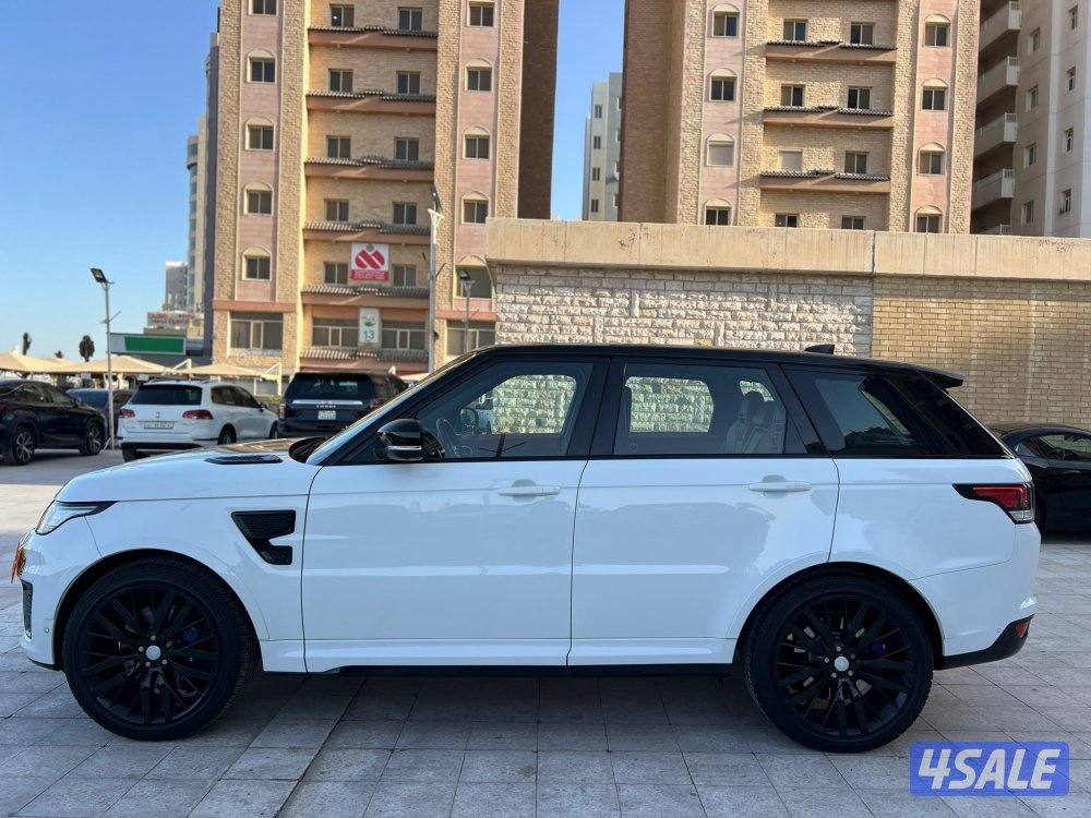 رنج روفر 2017 SVR بحالة الوكاله صبغ الوكاله شرط الفحص بالكامل3