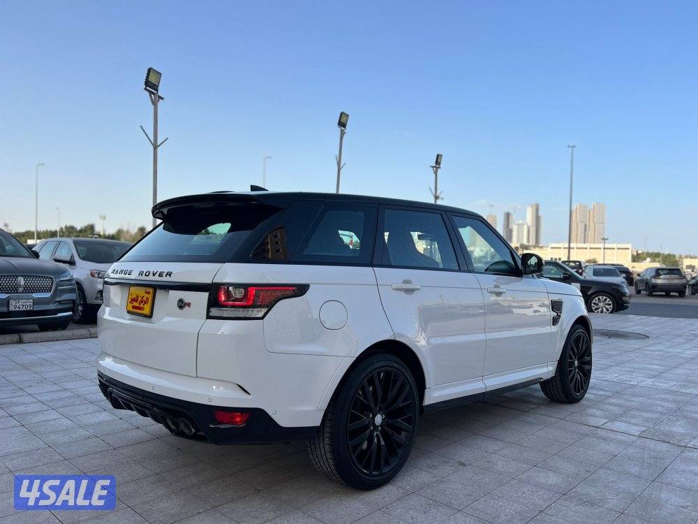 رنج روفر 2017 SVR بحالة الوكاله صبغ الوكاله شرط الفحص بالكامل5