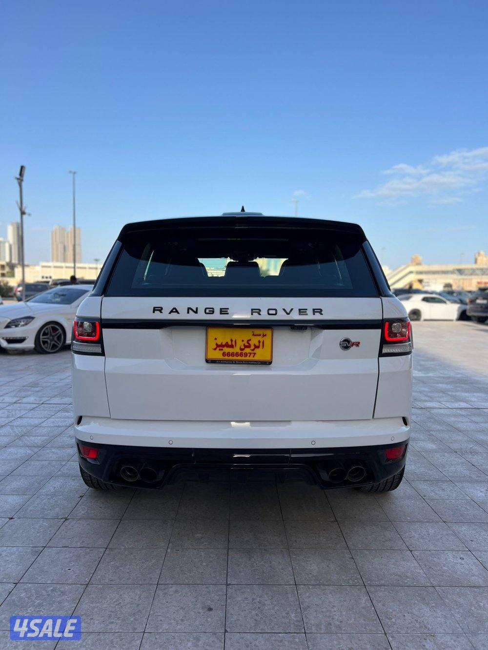 رنج روفر 2017 SVR بحالة الوكاله صبغ الوكاله شرط الفحص بالكامل6