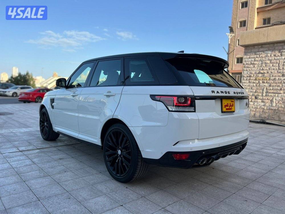 رنج روفر 2017 SVR بحالة الوكاله صبغ الوكاله شرط الفحص بالكامل7