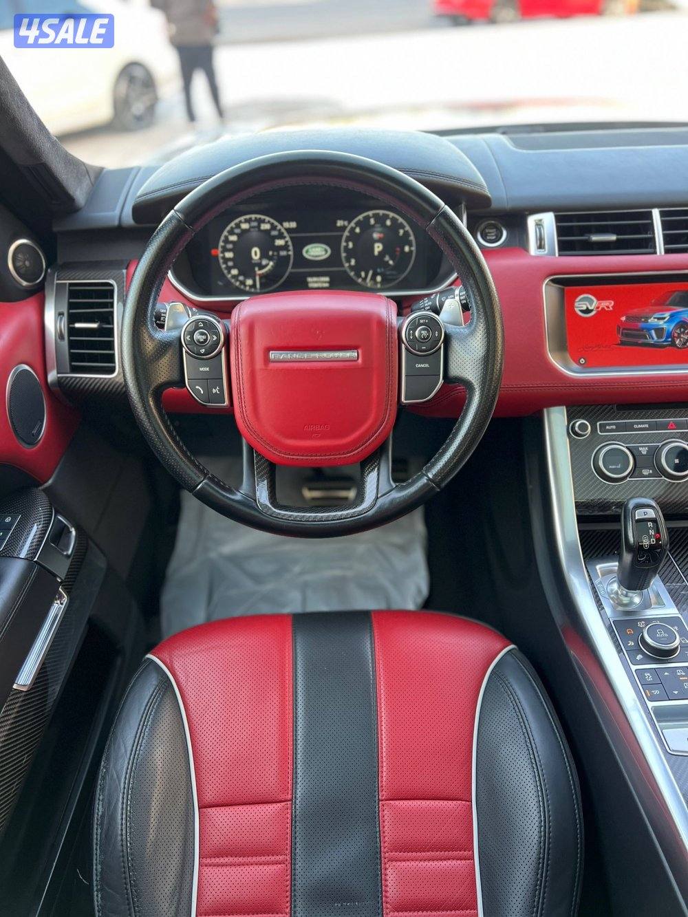 رنج روفر 2017 SVR بحالة الوكاله صبغ الوكاله شرط الفحص بالكامل10