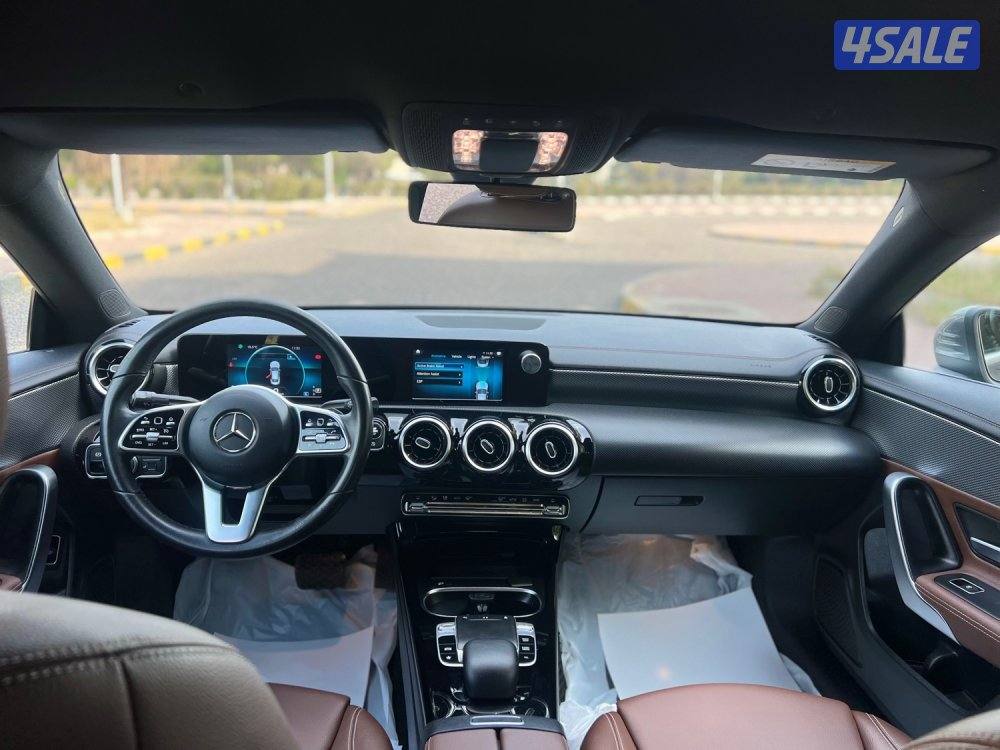 مرسيدس CLA200 موديل ٢٠٢٠ صبغ وكاله بصمه كامره شاشه بحاله الوكاله7