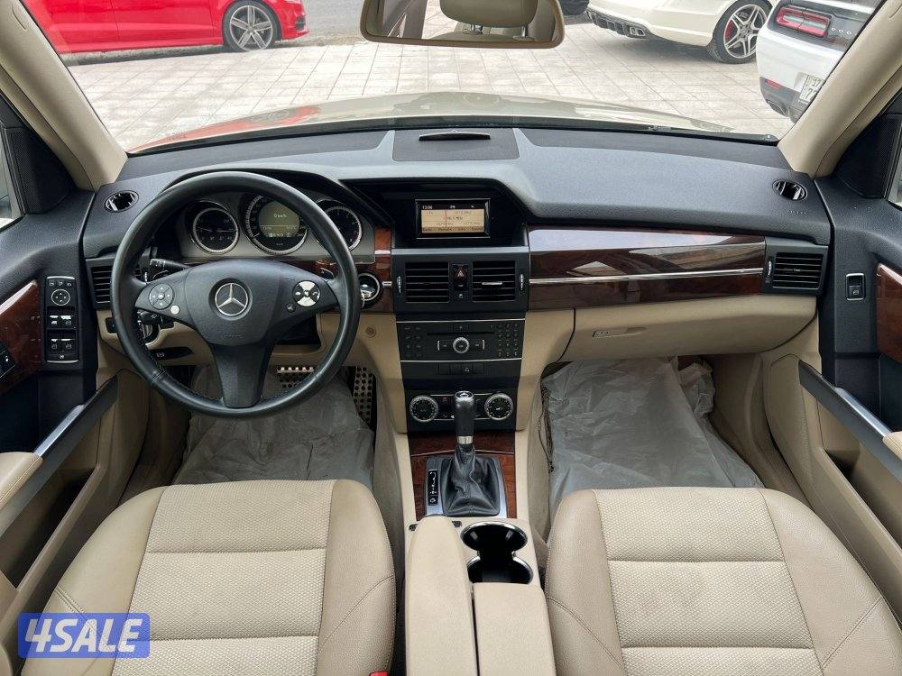 مرسيدس 2011 GLK بحاله ممتازه صبغ الوكاله شرط الفحص9