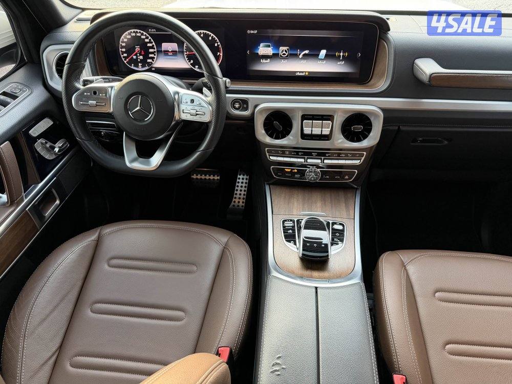 مرسيدس جي كلاس 500 موديل 2020 عداد 102 الف وكالة الملا صبغ الوكالة1
