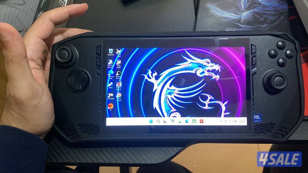 MSI CLAW A1m ultra 7 (like new)0