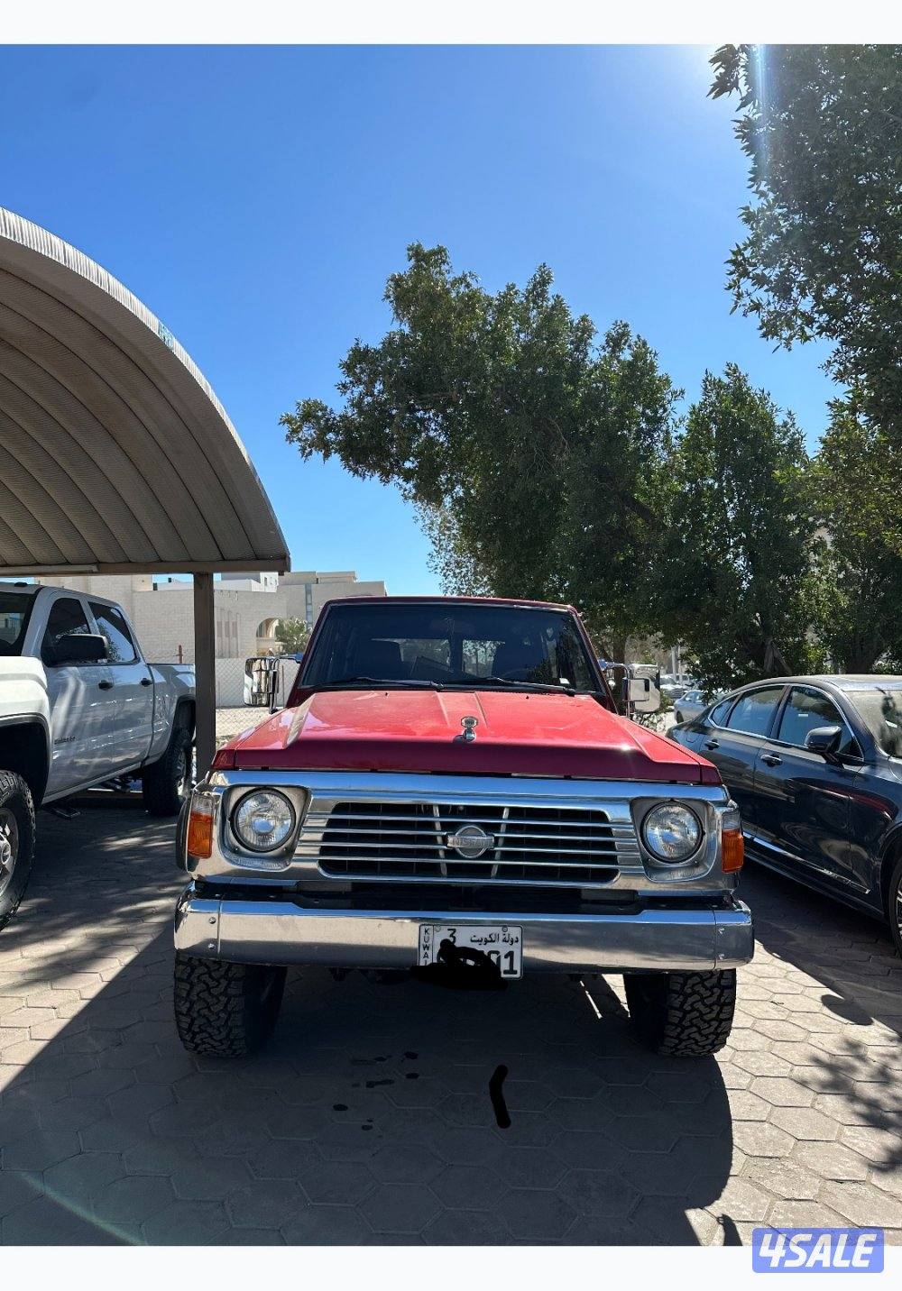 باترول 1997 عنابي فيه فتحه قنص + تانكي إضافي  الموتر نظييف..0