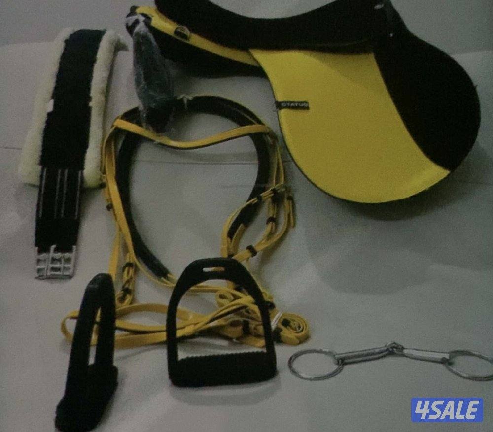 سرج ستيتس كامل اغراضه جديد باكياسه في لون اسود و اصفر1