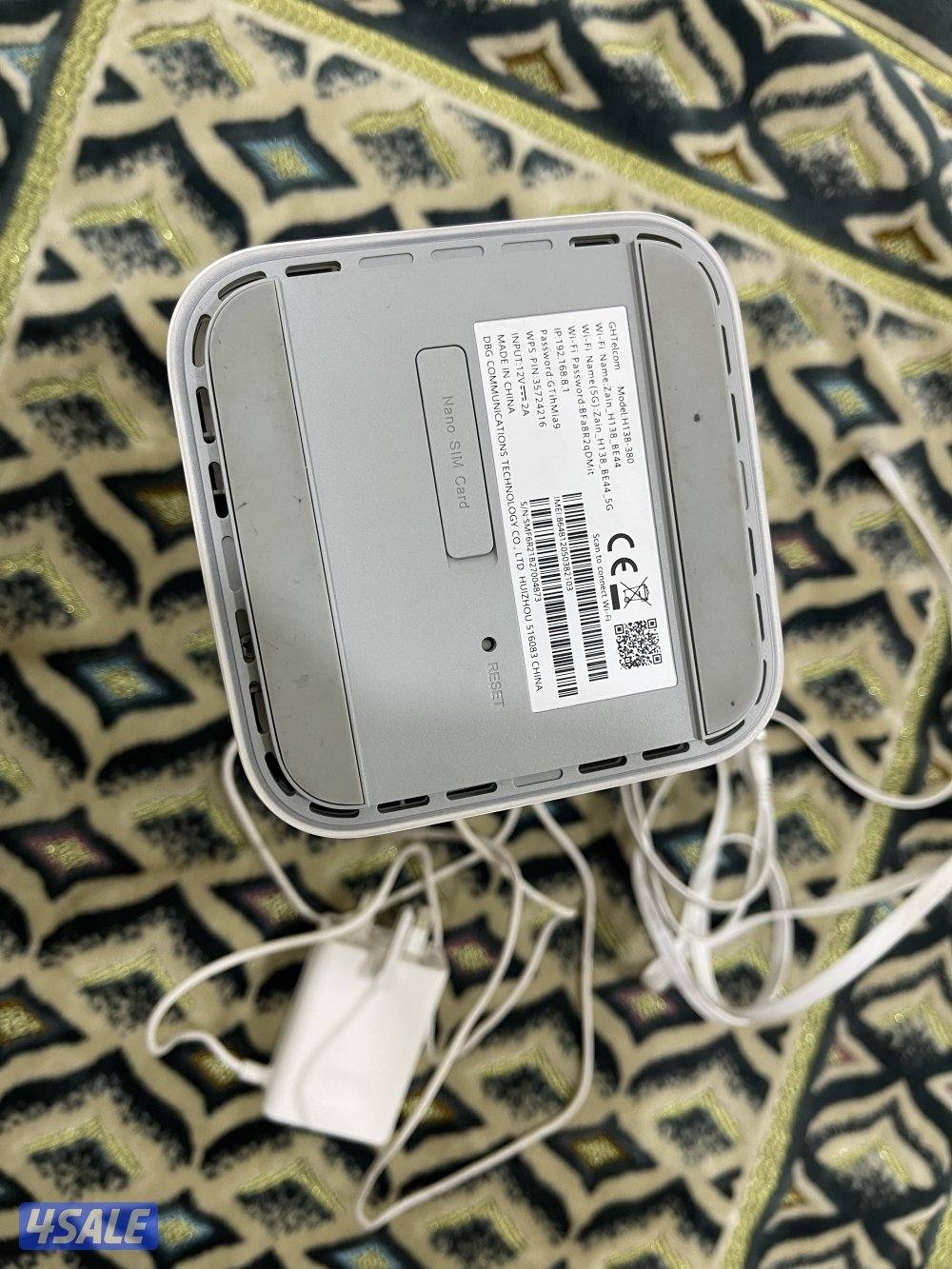 راوتر هواوي برو 4 نظيف 5g يشتغل علي شبكة زين zein3