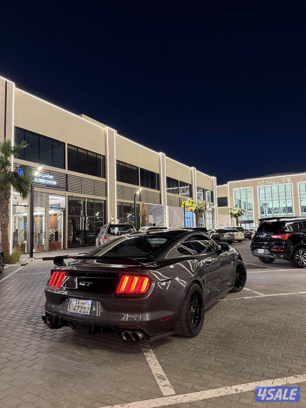 للبيع موستنق قير عادي 5.0 شرط الفحص شاصي جيد5