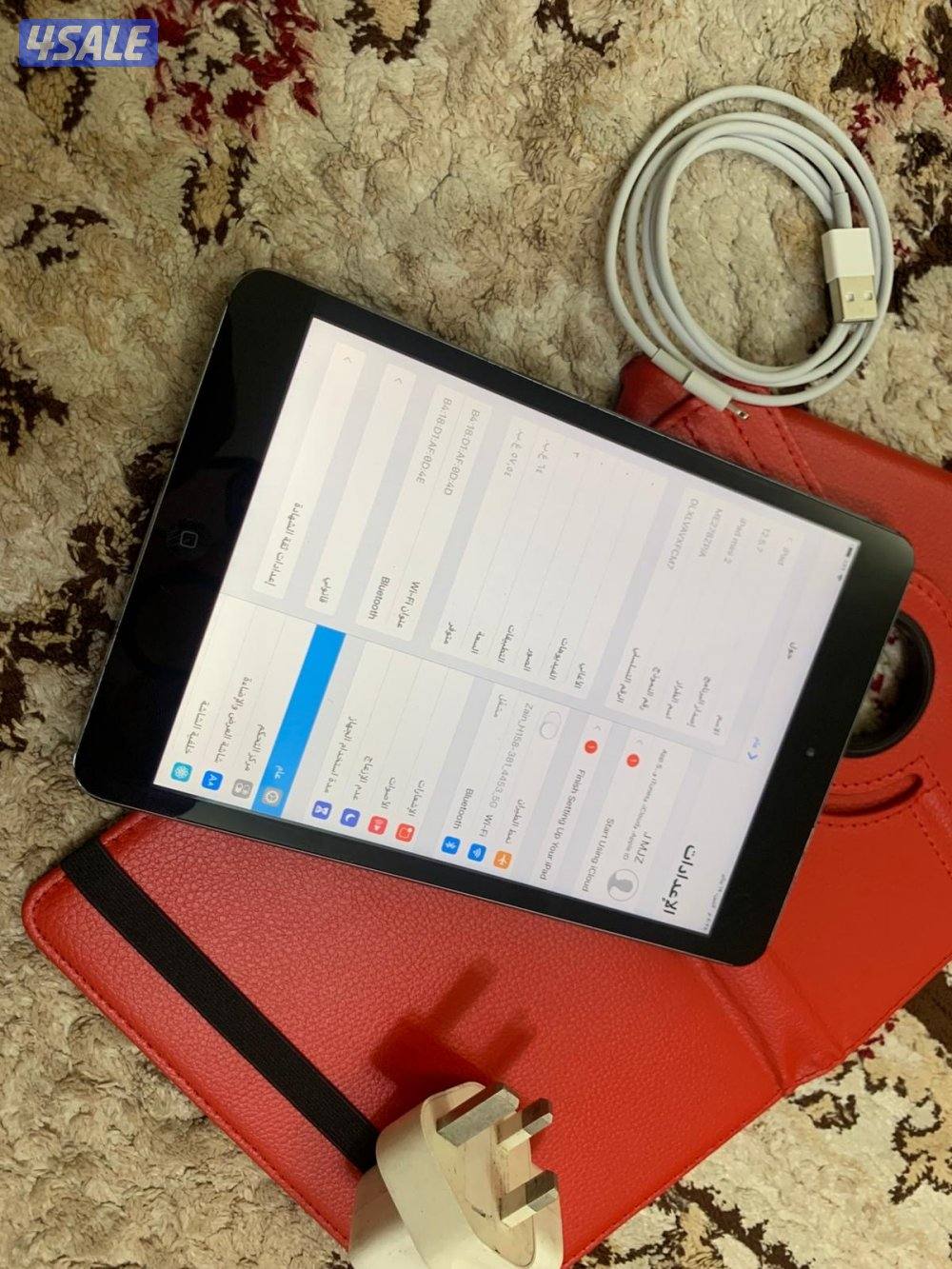 للبيع ايباد ابل ميني 2 تو 64 قيقا  نظيف وشغال تمام1