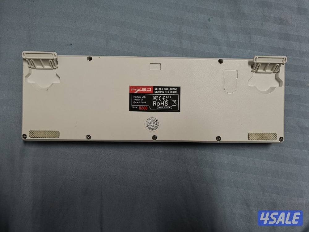 HXSJ V200 RGB Gaming Keyboard - Compact 68-Key Layout - Like New!2