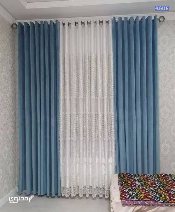 تفصيل وتنجيد جميع انواع الستائر5