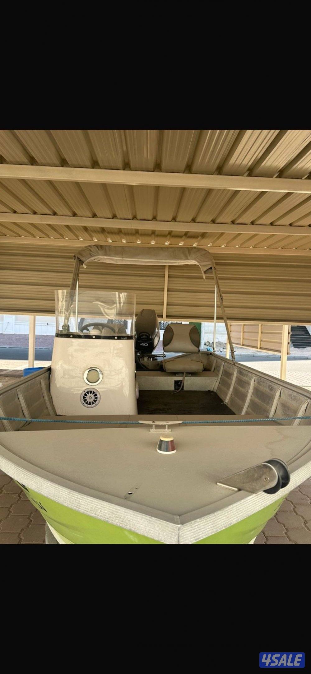 للبيع طراد المنيوم كيمبل الروضان ١٥ قدم3