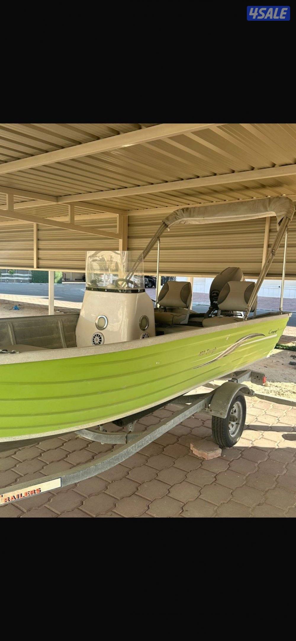 للبيع طراد المنيوم كيمبل الروضان ١٥ قدم4