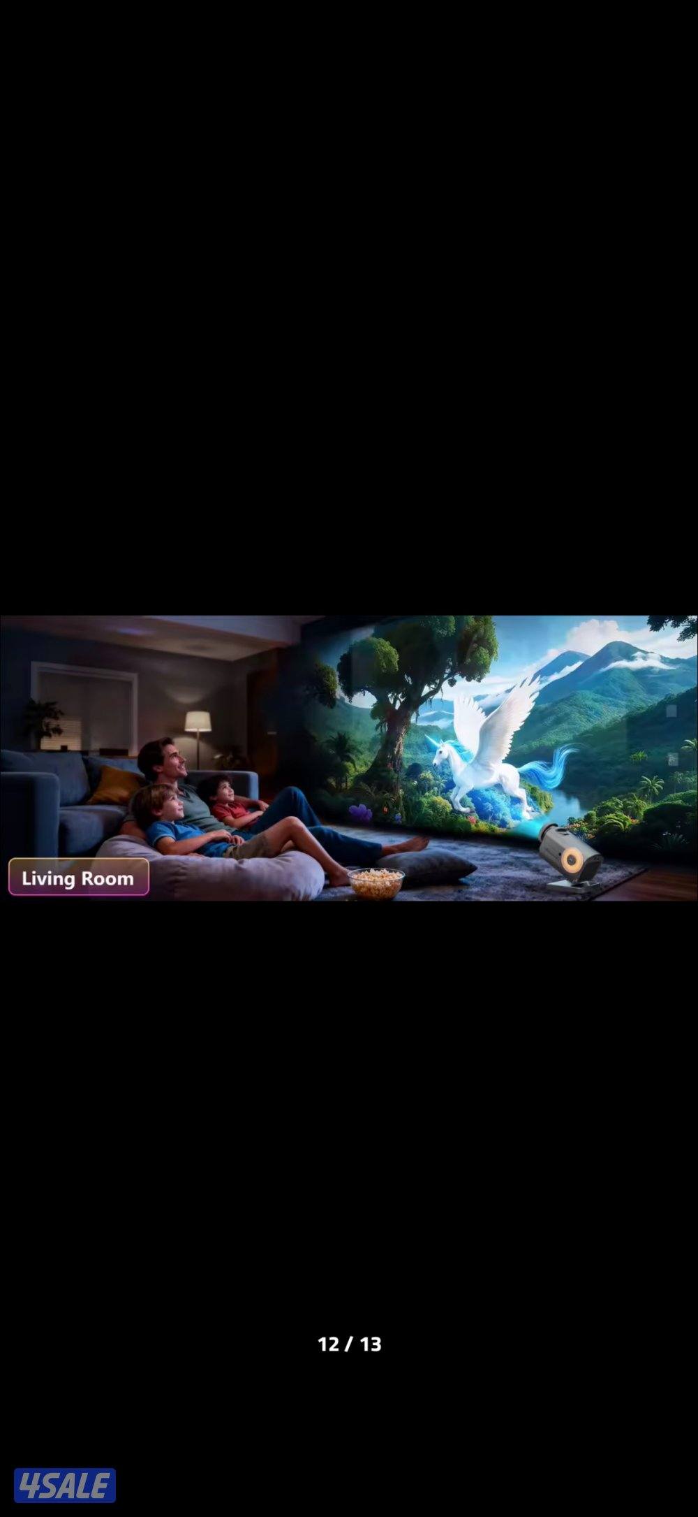 بروجكتر أورورا HD ثلاثي الأبعاد اصدار جديد2