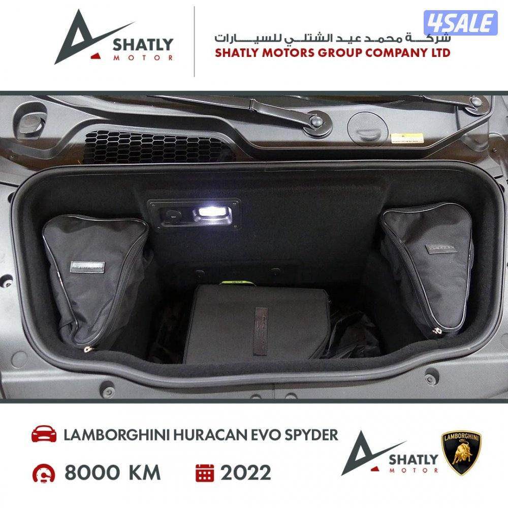 لامبورجيني هوركان سبايدر EVO - مجموعة محمد عيد الشتلي للسيارات8