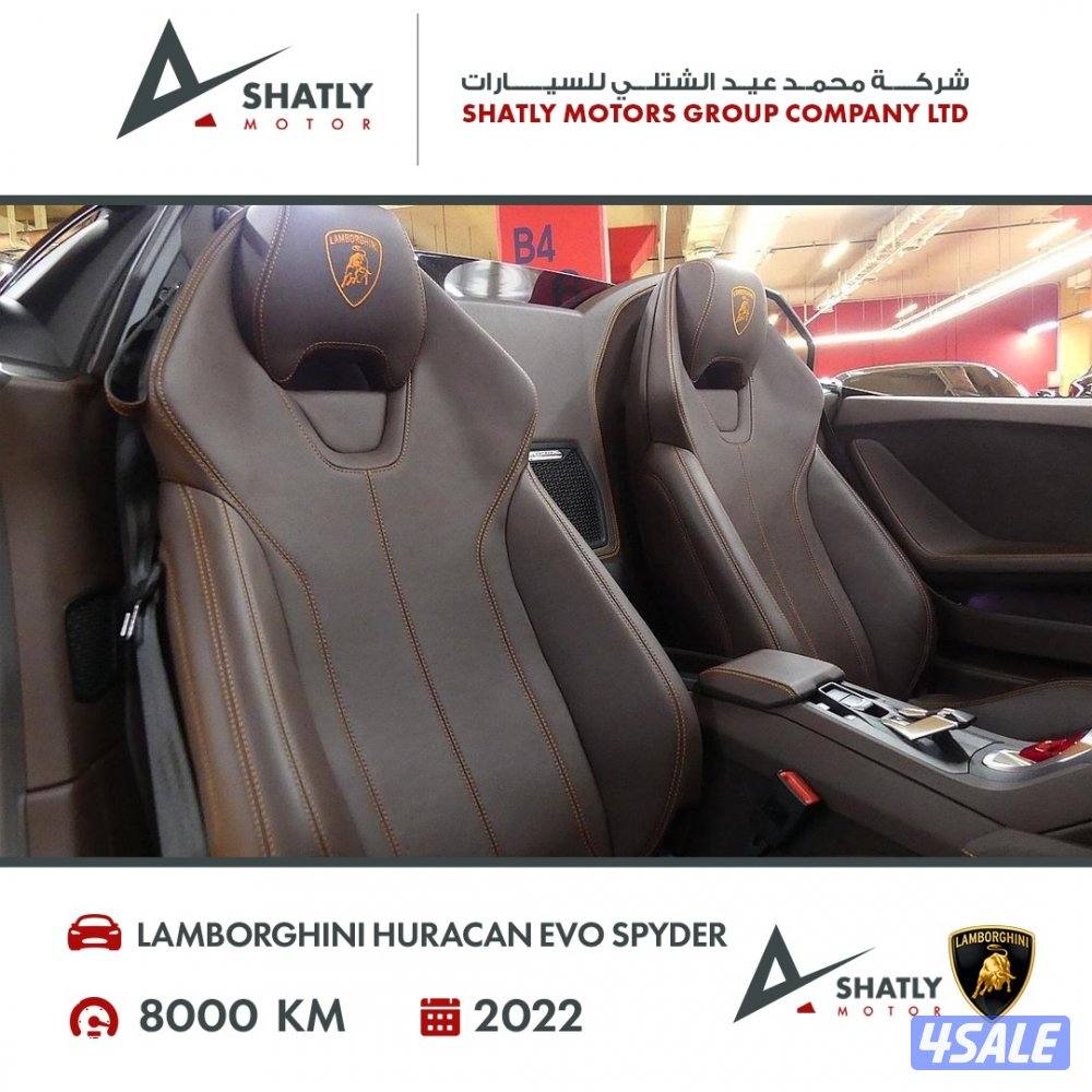 لامبورجيني هوركان سبايدر EVO - مجموعة محمد عيد الشتلي للسيارات11