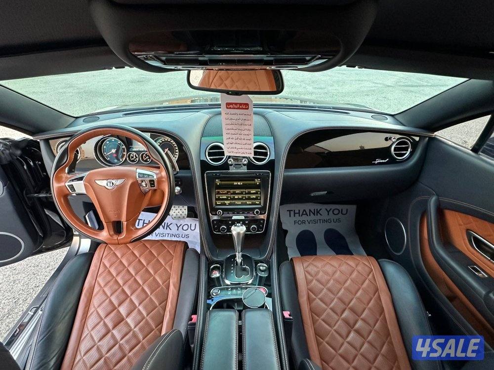 بنتلى GT-Speed-موديل 2016-صبغ الوكالة-عداد 50 Km فقط11