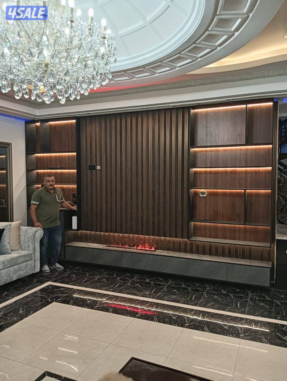 تصميم وتنفيذ أحدث الديكورات العصرية بجودة عاليه وانسب الاسعار6