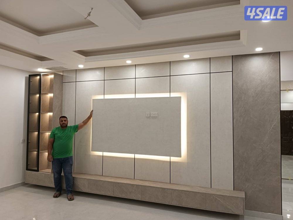 تصميم وتنفيذ أحدث الديكورات العصرية بجودة عاليه وانسب الاسعار14