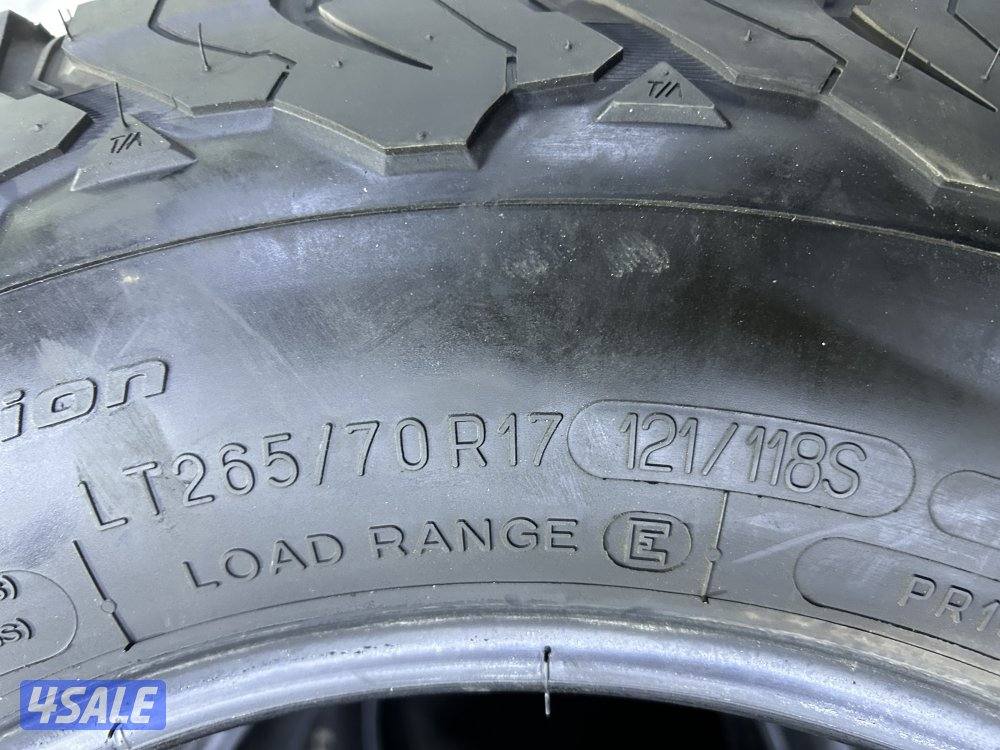 Bfgoodrich 265/70/170