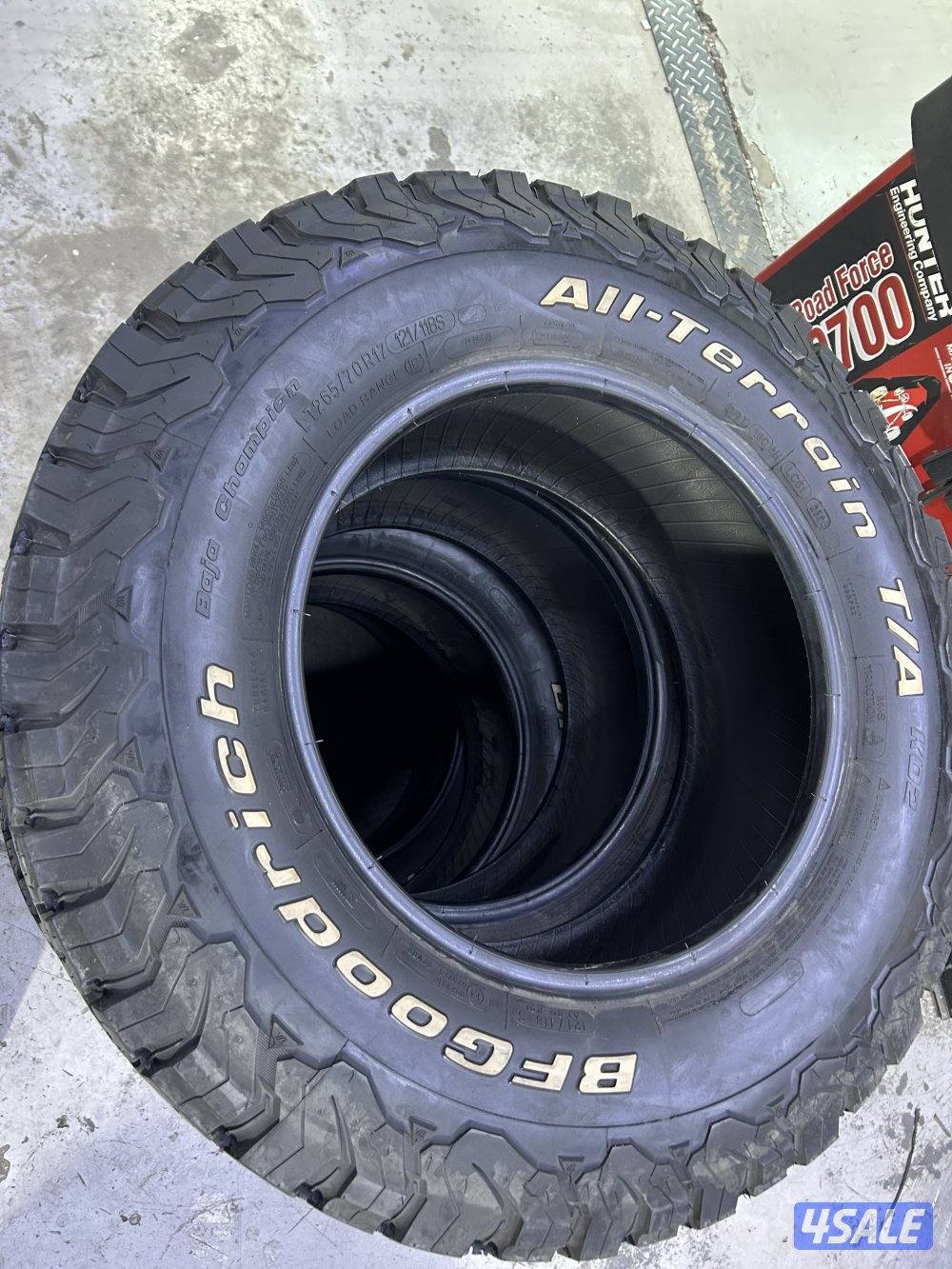 Bfgoodrich 265/70/173