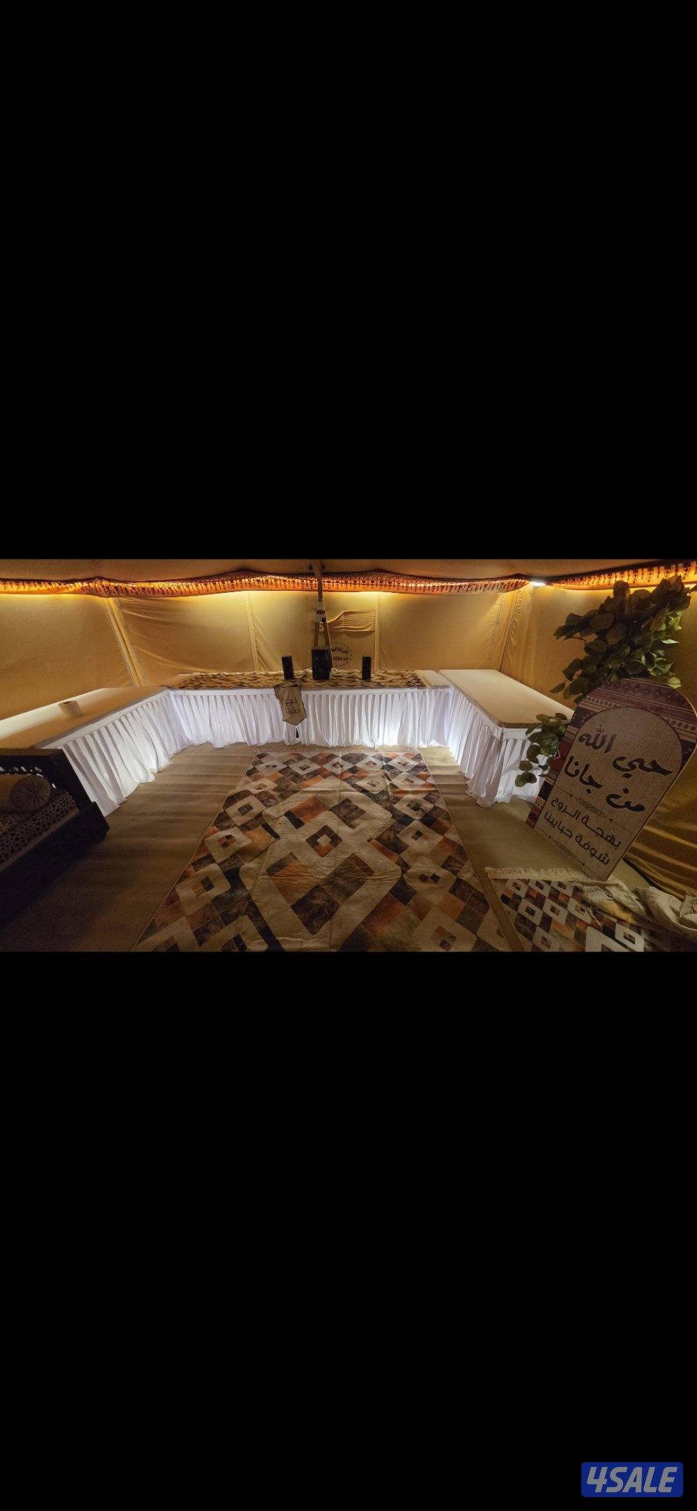 للايجار مخيم بالصبيه0