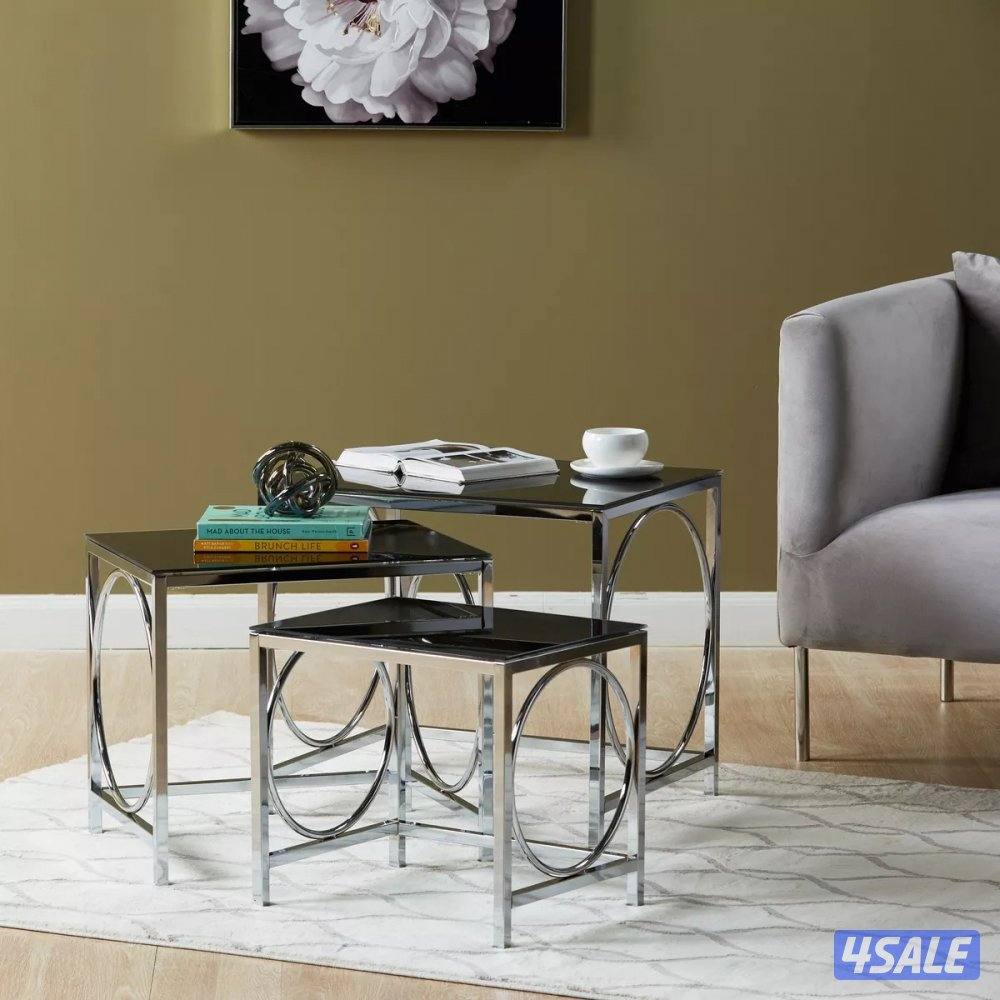 3 in 1 nesting Tables Set4