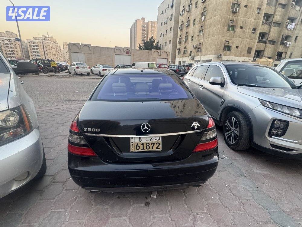 S500 موديل ٢٠٠٧ ماشي ٩٨ الف بانوراما كامل المواصفات وارد البشر شرط ال5