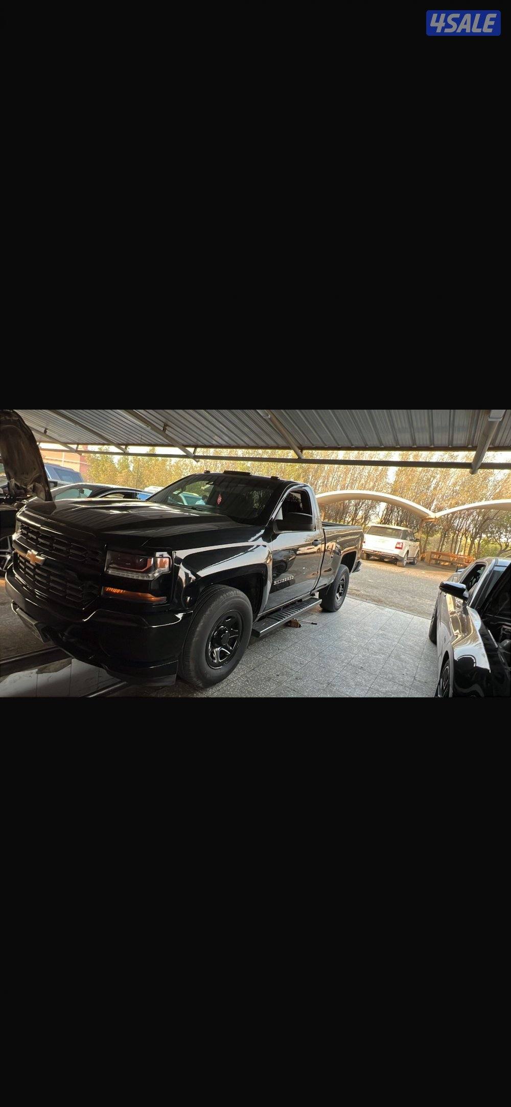 للبيع سلفرادو2017 فحص مكينه قير شاصي ضربه0