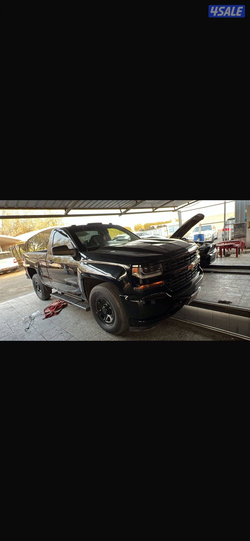 للبيع سلفرادو2017 فحص مكينه قير شاصي ضربه1