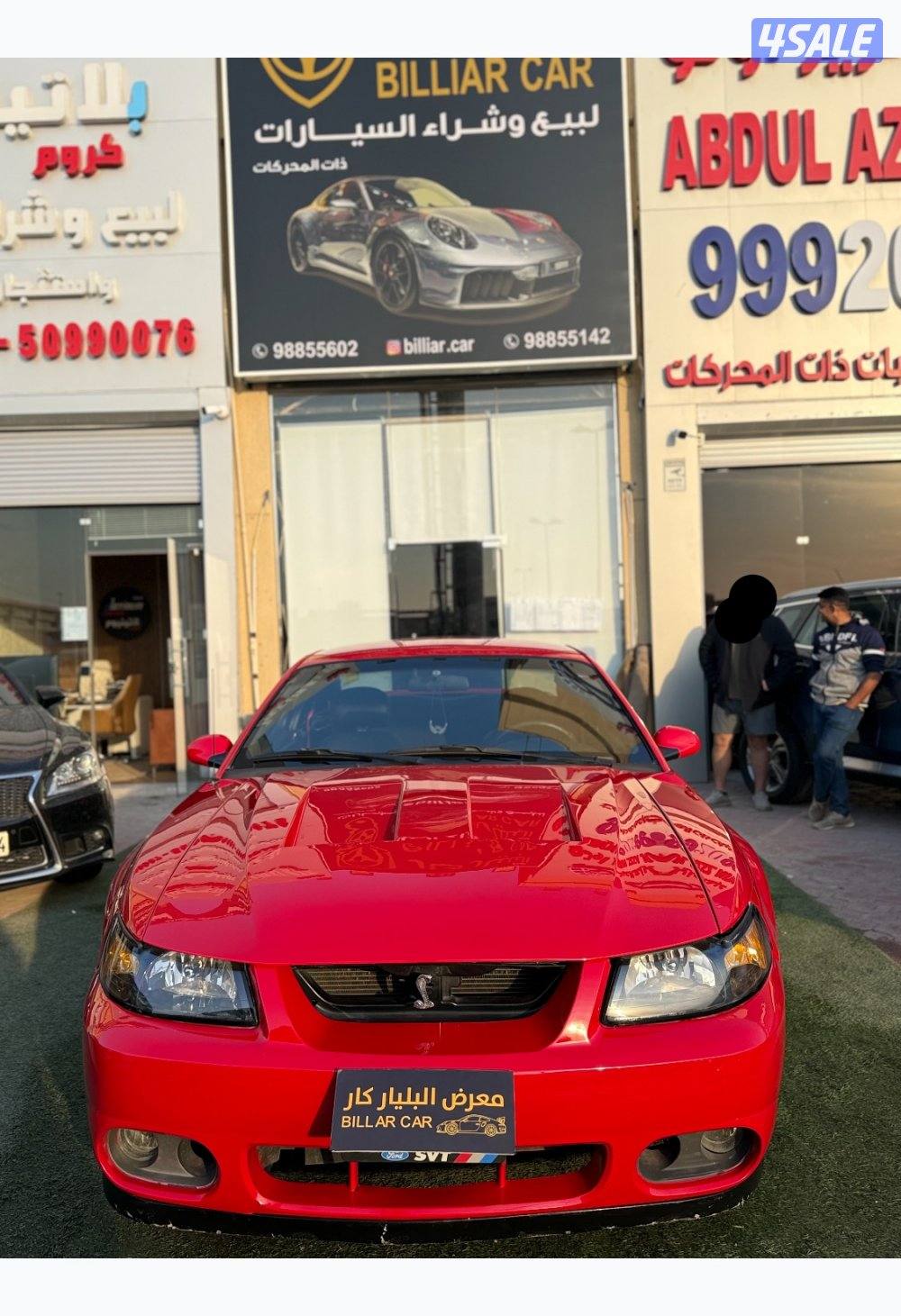 موستنغ مديل 2000 قير عادي محول شلبي SVT اصلي بل كامل شاصي جيد1