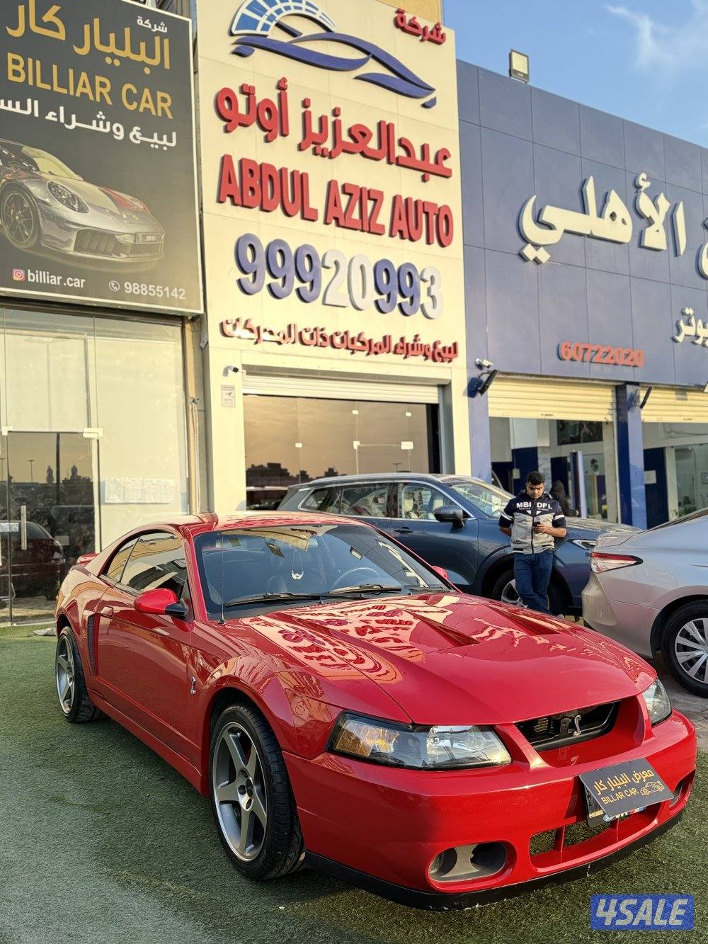 موستنغ مديل 2000 قير عادي محول شلبي SVT اصلي بل كامل شاصي جيد2