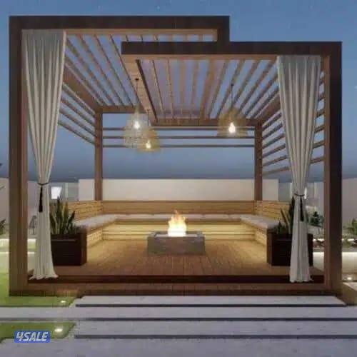 مظلات الجزيرة لبيع وتركيب اجود الاقمشة الاسبانية والاستراليه6