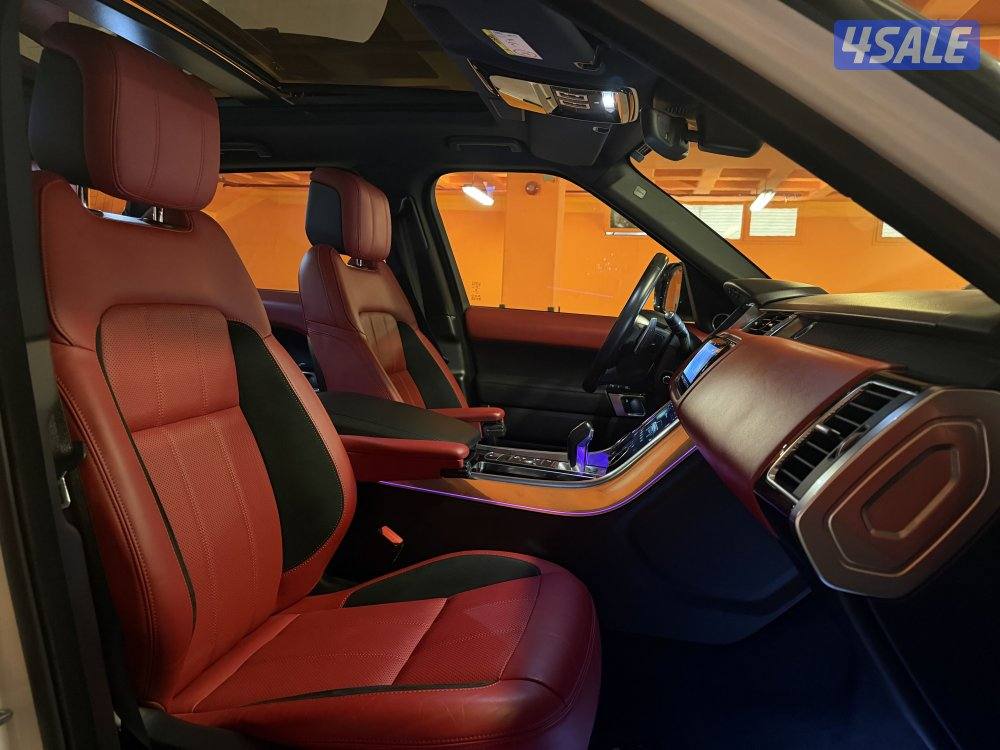 رنج روفر سبورت R داينمك موديل 2022 عداد قليل 53 الف الغانم تحت الكفاله1