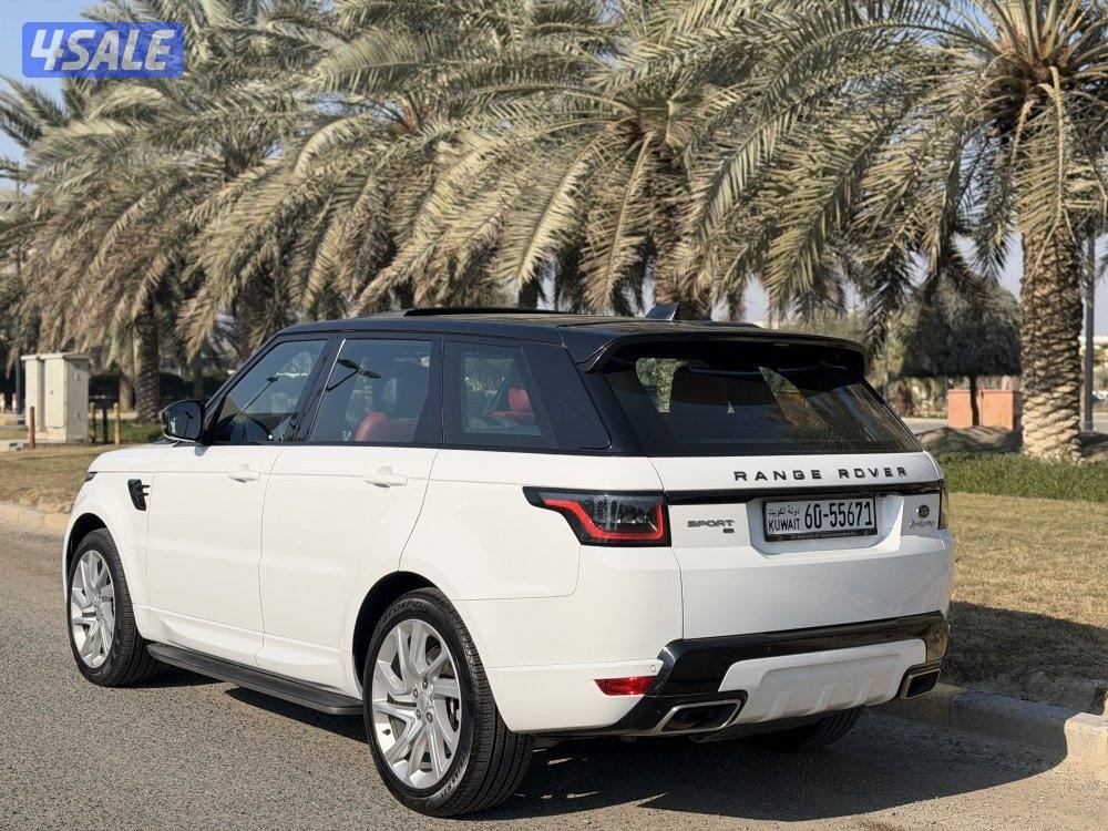 رنج روفر سبورت R داينمك موديل 2022 عداد قليل 53 الف الغانم تحت الكفاله2