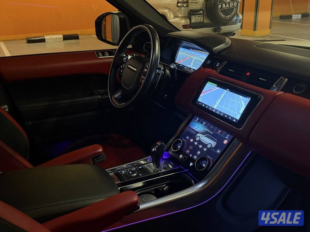 رنج روفر سبورت R داينمك موديل 2022 عداد قليل 53 الف الغانم تحت الكفاله4