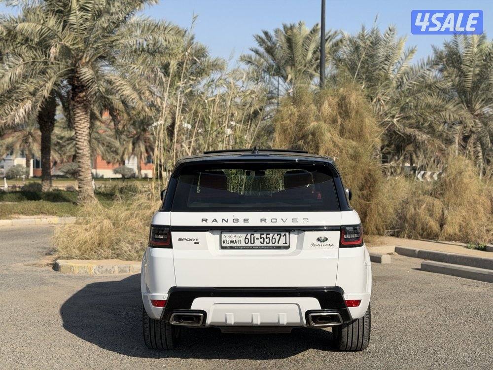 رنج روفر سبورت R داينمك موديل 2022 عداد قليل 53 الف الغانم تحت الكفاله9