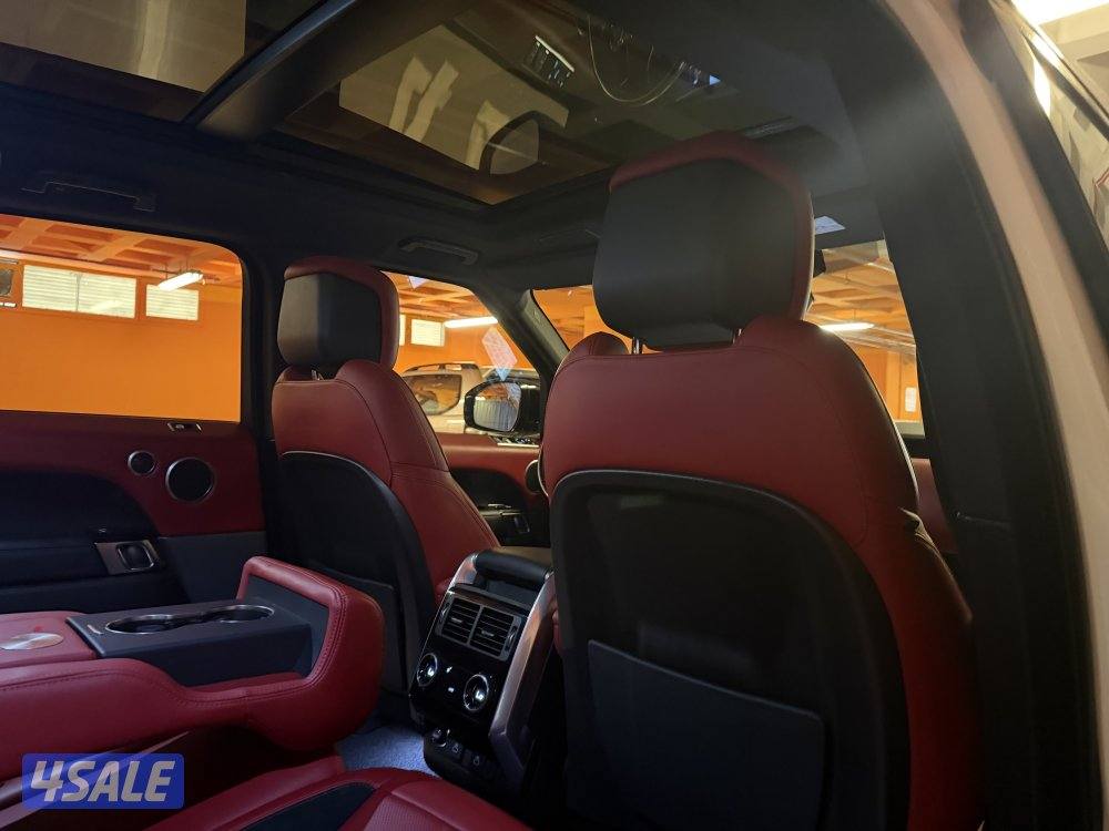 رنج روفر سبورت R داينمك موديل 2022 عداد قليل 53 الف الغانم تحت الكفاله10