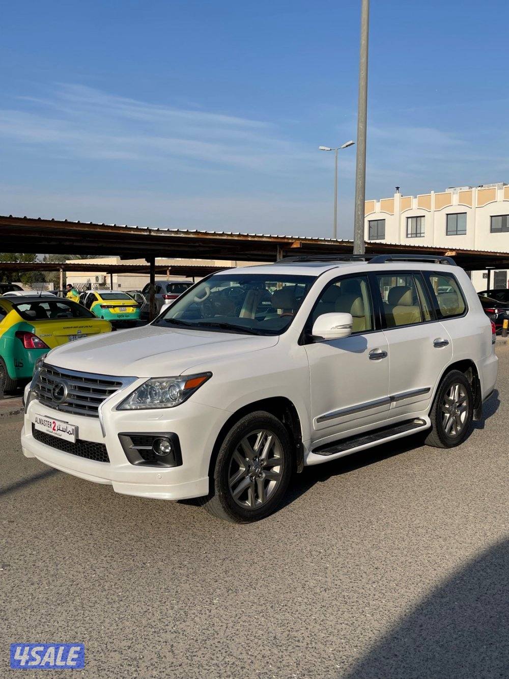 لكزس lx570  وارد قطر صبغ الوكاله شرط الفحص0