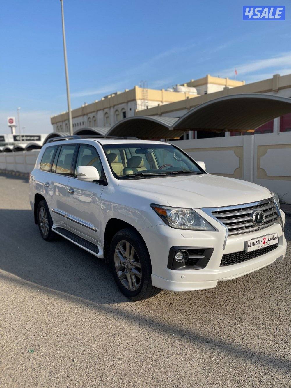 لكزس lx570  وارد قطر صبغ الوكاله شرط الفحص1