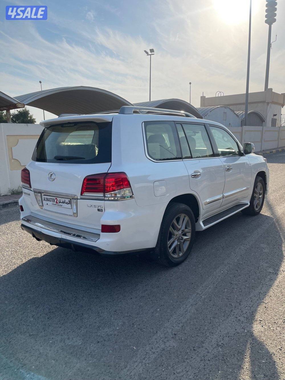 لكزس lx570  وارد قطر صبغ الوكاله شرط الفحص2