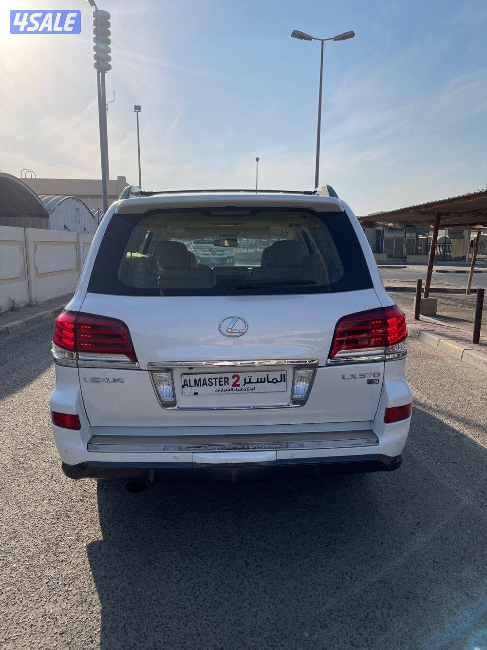 لكزس lx570  وارد قطر صبغ الوكاله شرط الفحص4