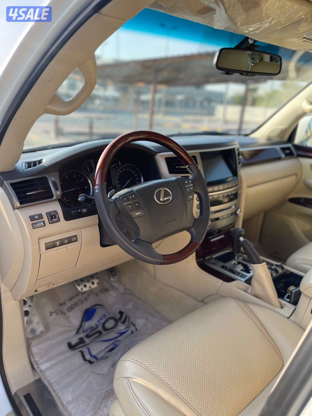 لكزس lx570  وارد قطر صبغ الوكاله شرط الفحص6