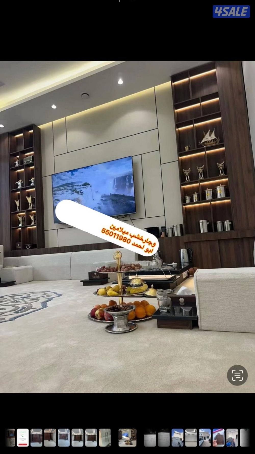 اصباغ وديكورات ورق جدران باركيه خشب وجار خشب وجار رخام ديكور خشب1